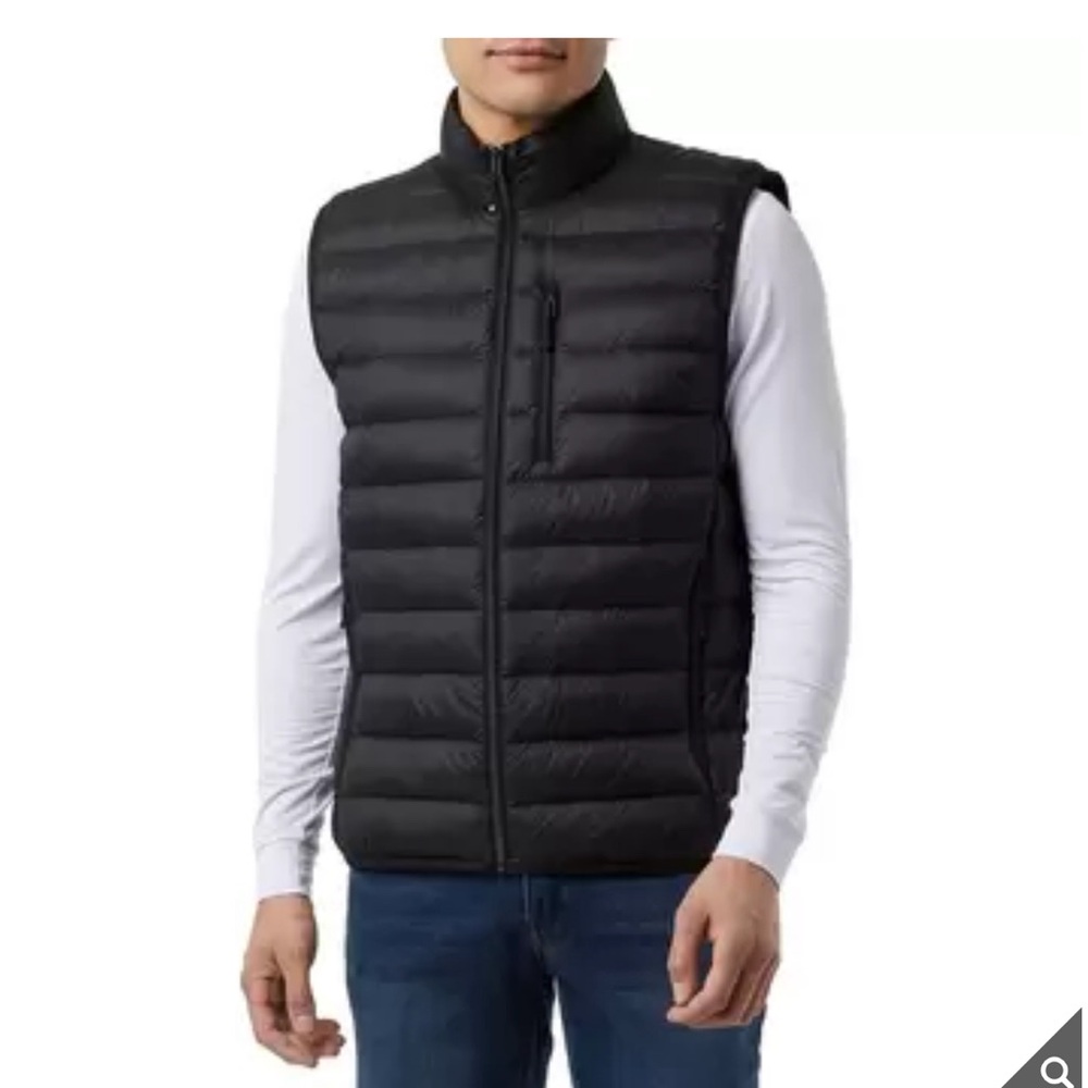32 Degrees Men's Dark Puffer Vest